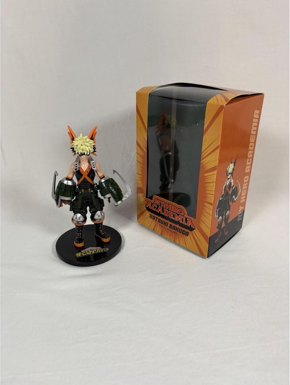 CultureFly My Hero Academia 7 Inch Collectible Katsuki Bakugo Figure with Stand
